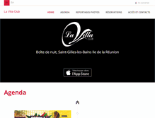 Tablet Screenshot of lavilla-club.com